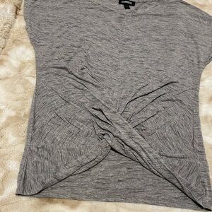 Express Blouse Gray Size Small